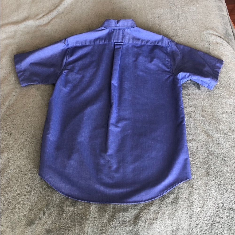 Lands’ End Short Sleeve Button Down Shirt - Picture 2 of 4